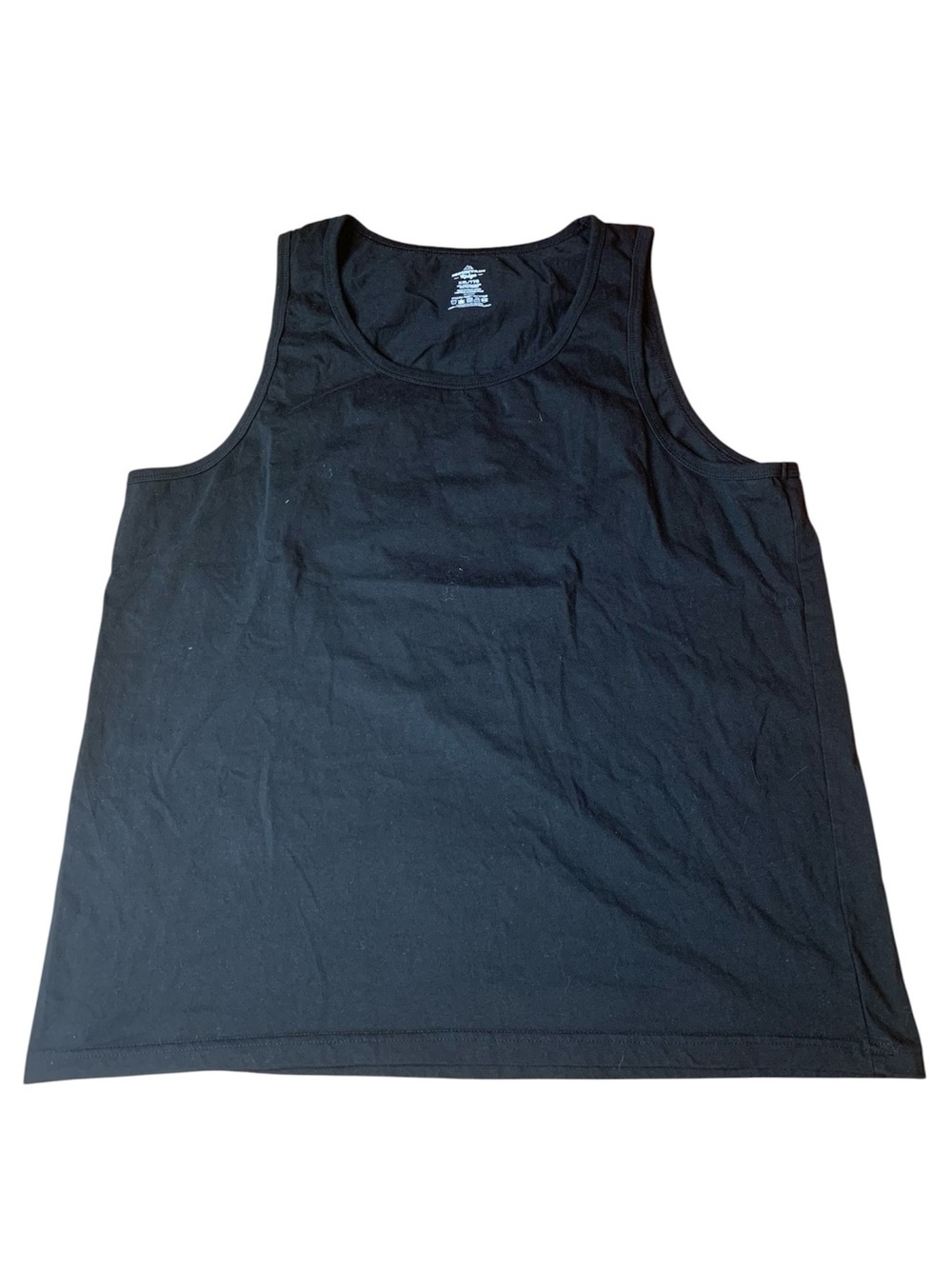 Mountain Ridge Black Cotton Blend Tank Top - Size XXL/TTG